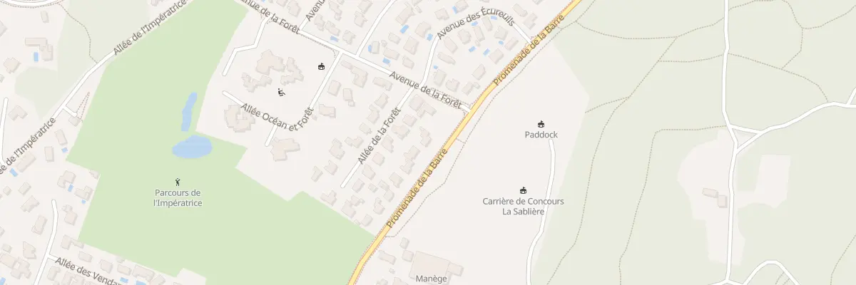 Plan du 113 Prom de la Barre à Anglet
