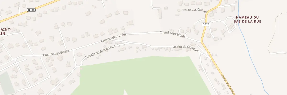 Plan du 27 Le Môt de Cantepie à Bretteville