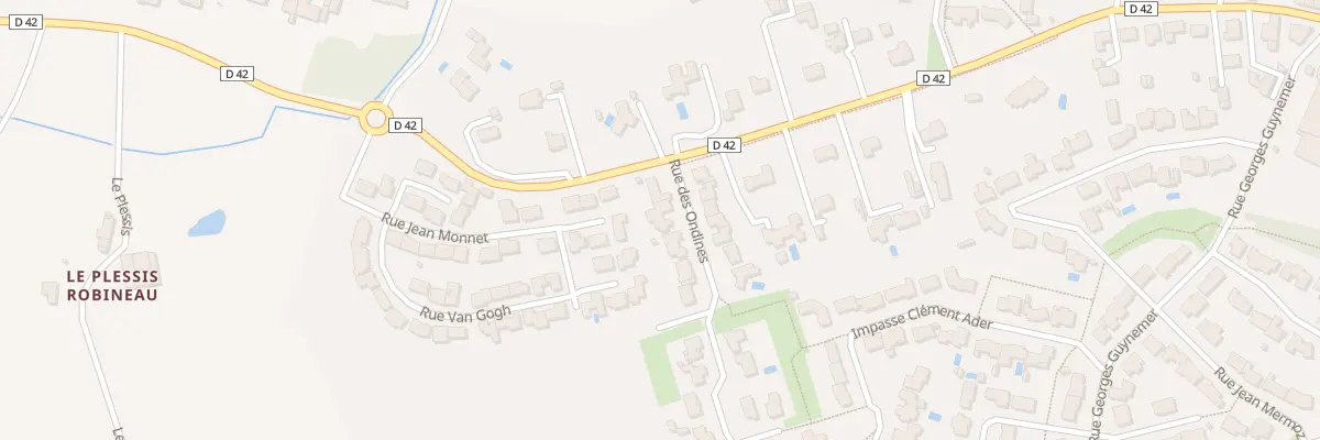 Plan du 4 Rue des ondines à Venansault