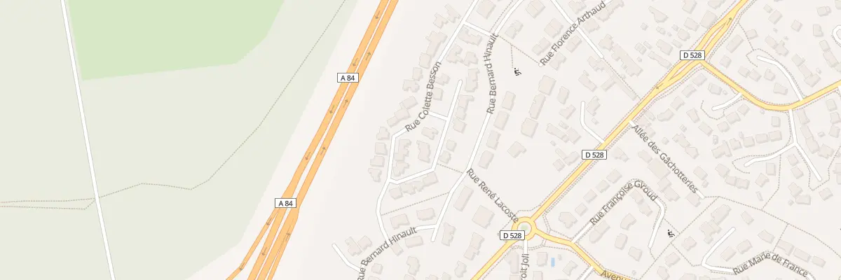 Plan du 6 Rue regine cavagnoud à Liffré