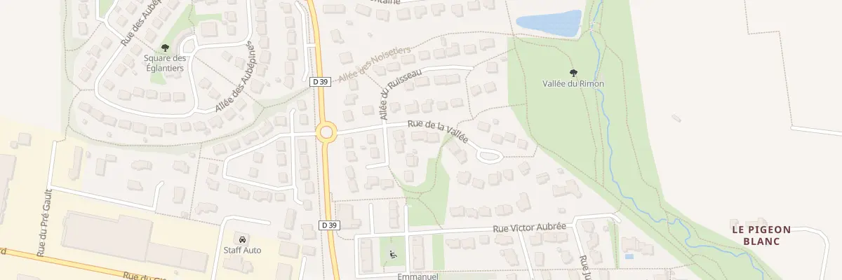 Plan du 4 Rue de la Vallée à Domloup