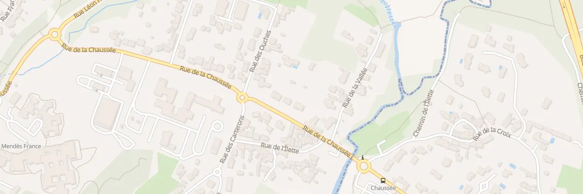 Plan du 18 Rue de la Chaussée à Rezé