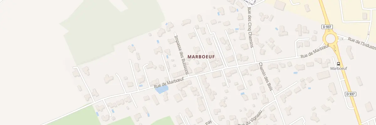Plan du 31 Rue de Marboeuf à Geneston