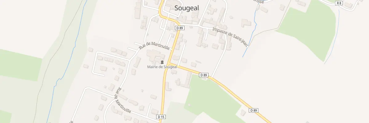 Plan du 3 Rue du Menhir à Sougeal