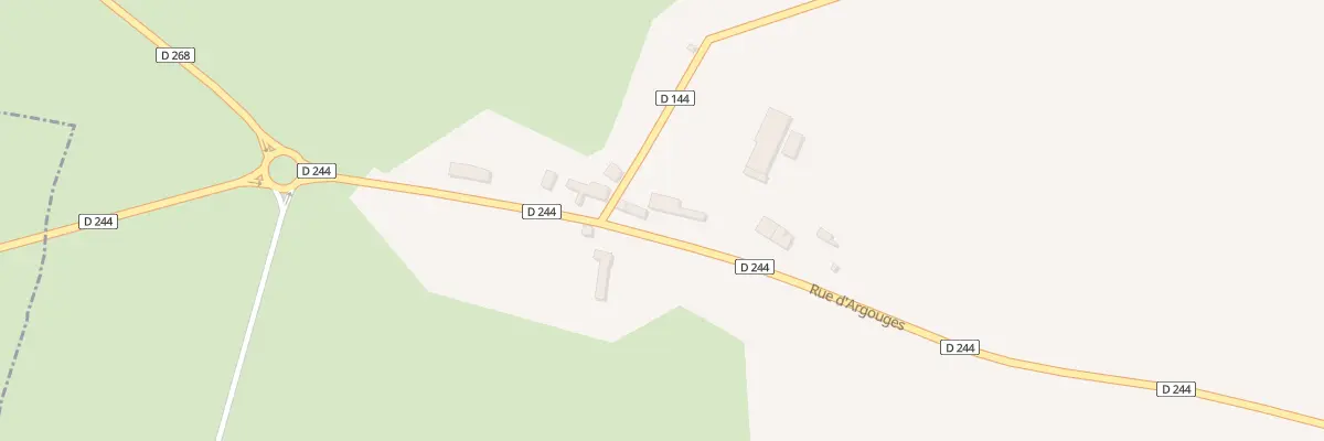 Plan du 108 Rue d’Argouges à Gratot