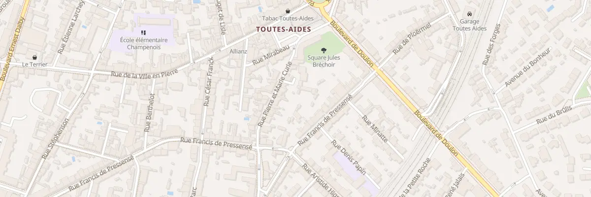 Plan du 17 Rue Pierre et Marie Curie à Nantes