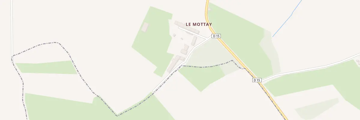 Plan du 12 Le Mottay à Sougeal