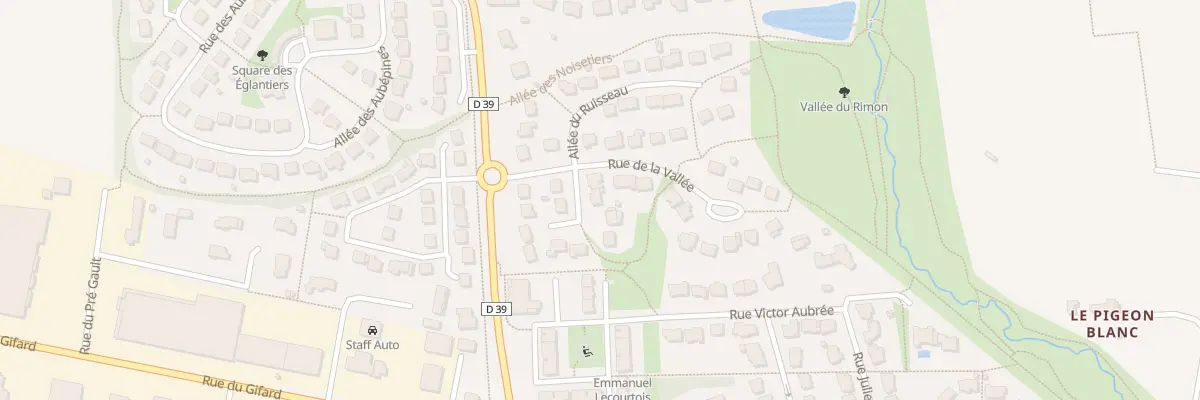 Plan du 3 All de la Source à Domloup
