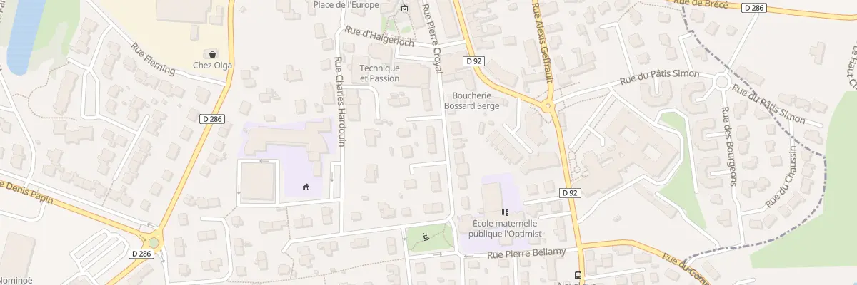 Plan du 20 Rue Pierre Croyal à Noyal-sur-Vilaine