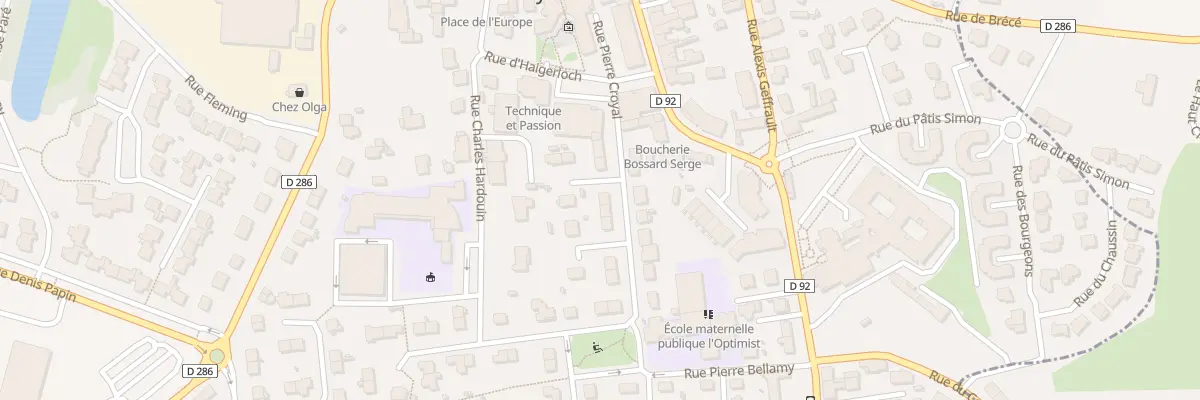 Plan du 18 Rue Pierre Croyal à Noyal-sur-Vilaine
