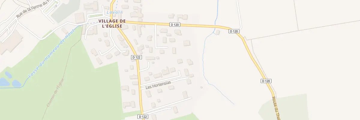 Plan du 9 Les Glaieuls à Digosville
