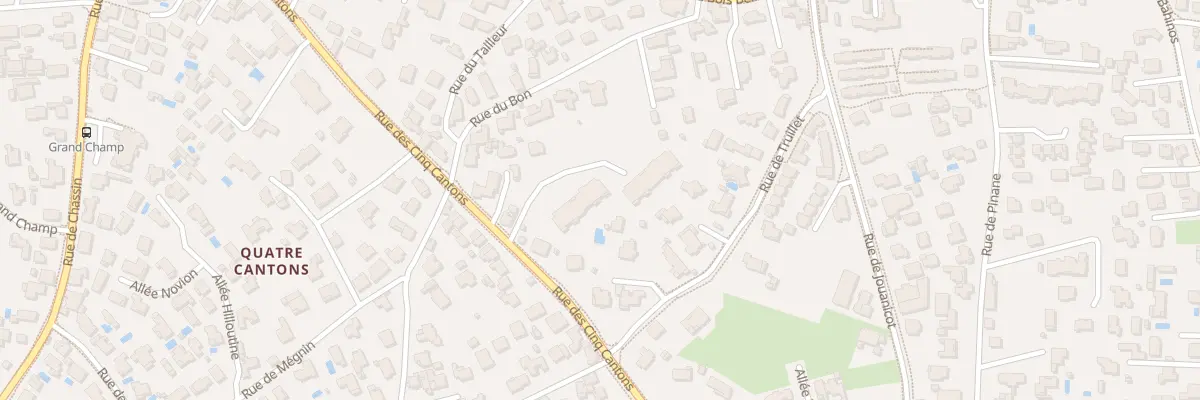 Plan du 64 Rue des Cinq Cantons à Anglet