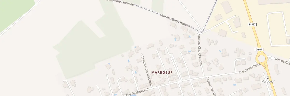 Plan du 29 Rue de Marboeuf à Geneston
