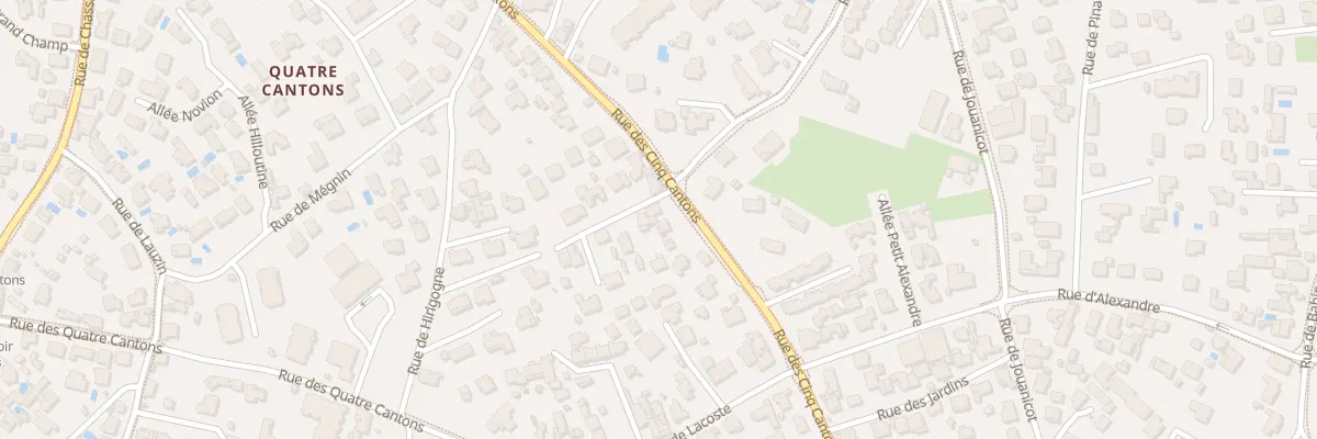 Plan du 59B Rue des Cinq Cantons à Anglet