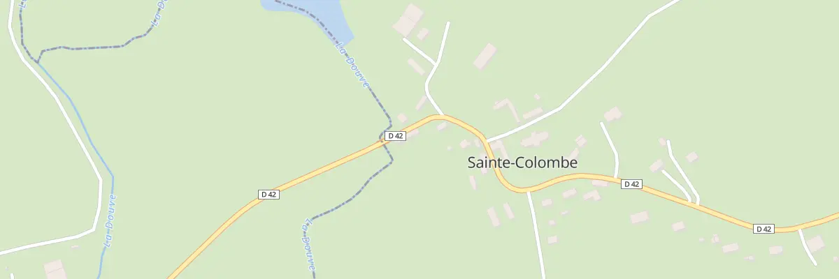 Plan du 39 Village de l’Eglise à Sainte-Colombe