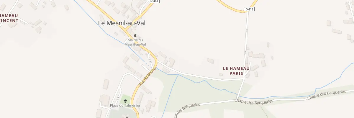Plan du 3 Hameau Joly au Mesnil-au-Val