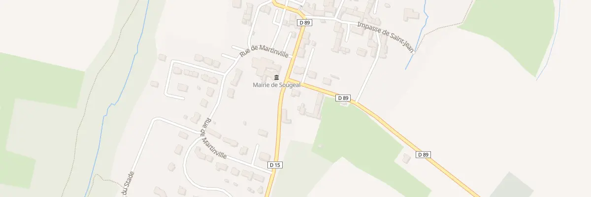 Plan du 2 Rue du Menhir à Sougeal