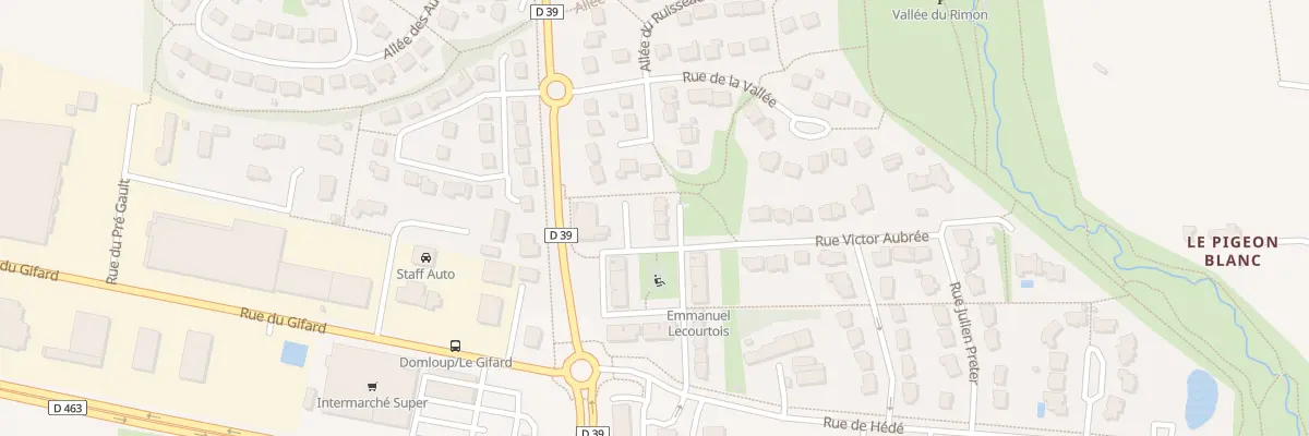 Plan du 18 Rue Victor Aubrée à Domloup