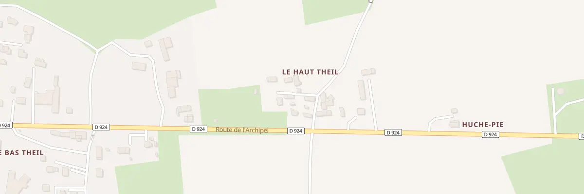Plan du 5034 Le Haut Theil à Saint-Planchers