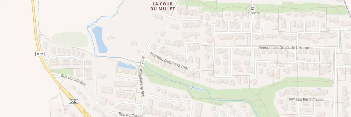 Plan du 3 Ham Desmond Tutu à Domloup