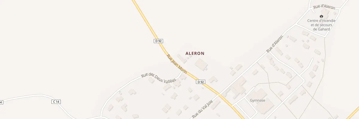 Plan du 5066 Aleron à Gahard