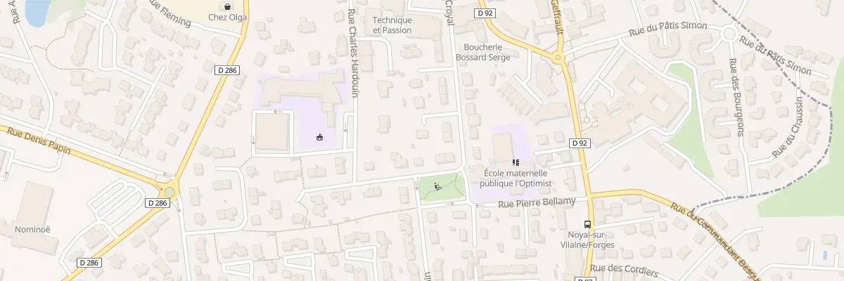 Plan du 26 Rue Pierre Croyal à Noyal-sur-Vilaine