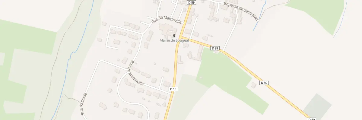 Plan du 13 Rue de la Forge à Sougeal
