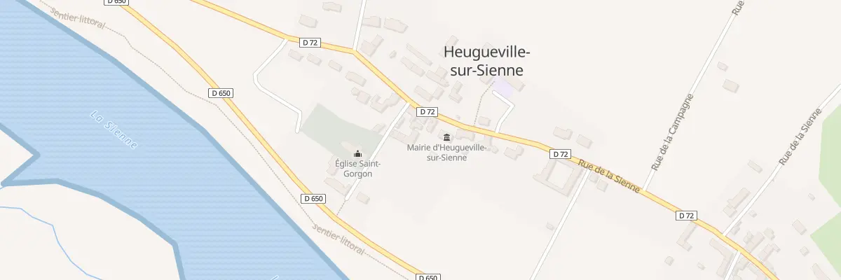 Plan du 32 Rue de la Sienne à Heugueville-sur-Sienne
