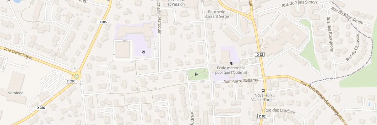 Plan du 3 Pl Maurice Audrain à Noyal-sur-Vilaine