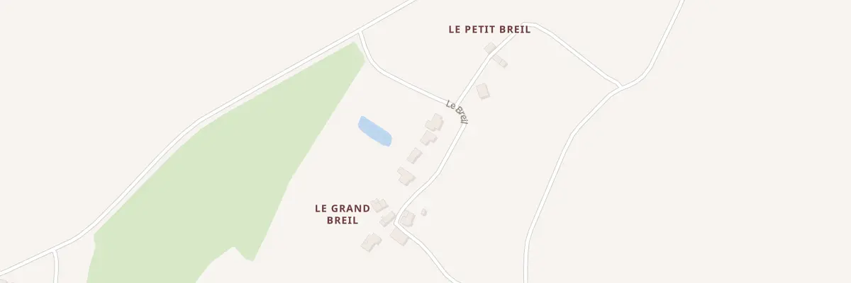Plan du 2B Le Breil à Saint-Colomban