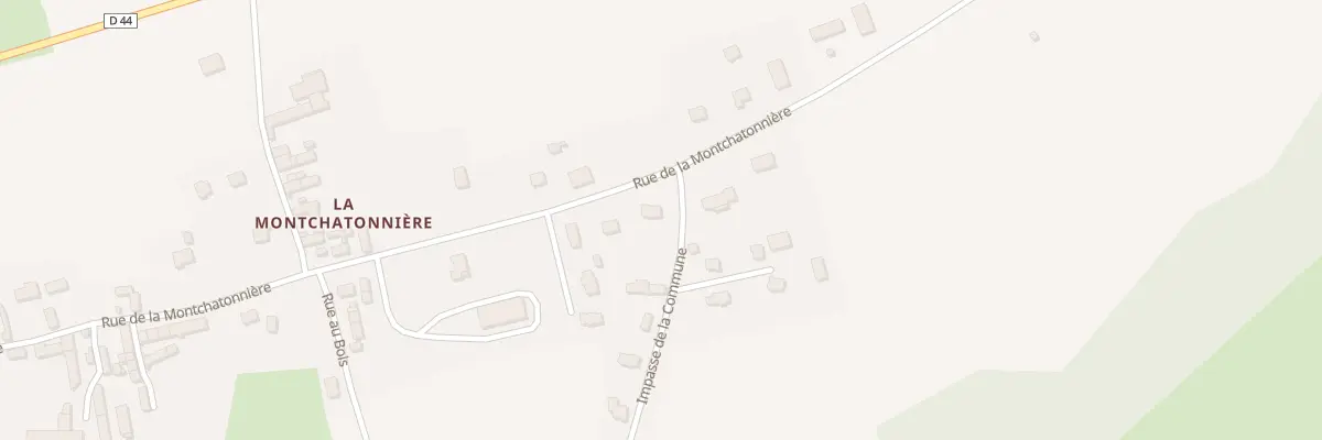 Plan du 1144 Rue de la Montchatonniere à Tourville-sur-Sienne