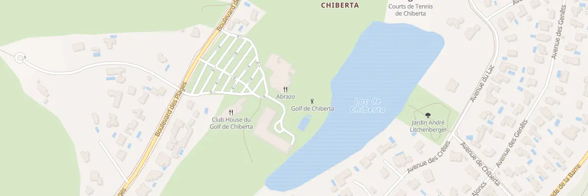 Plan du 102 Bd des Plages à Anglet