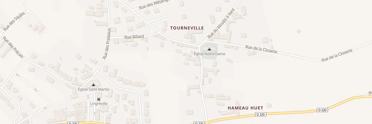 Plan du 51 Rue Saint Marcouf - Annoville à Tourneville-sur-Mer