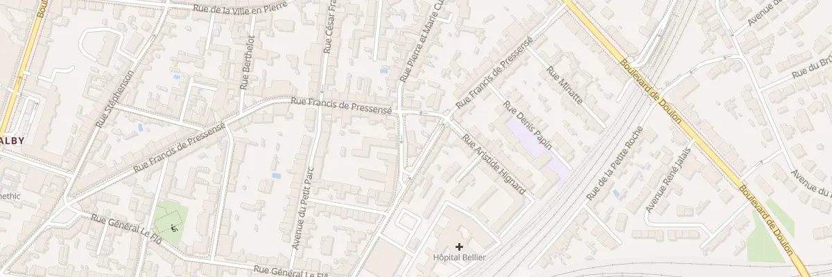 Plan du 33 Rue Pierre et Marie Curie à Nantes