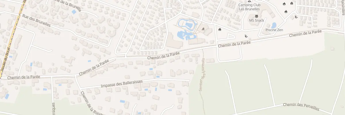 Plan du 500 Che de la Parée à Longeville-sur-Mer