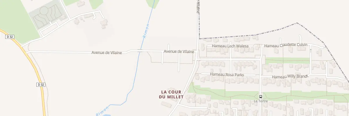Plan du 2 Imp du Semnon à Domloup