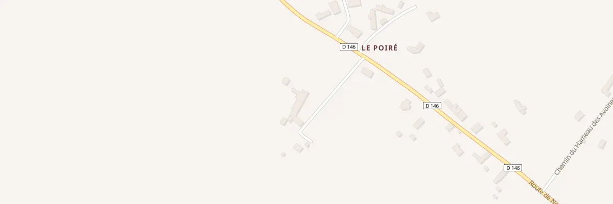 Plan du 23 Rte de Negreville à Morville