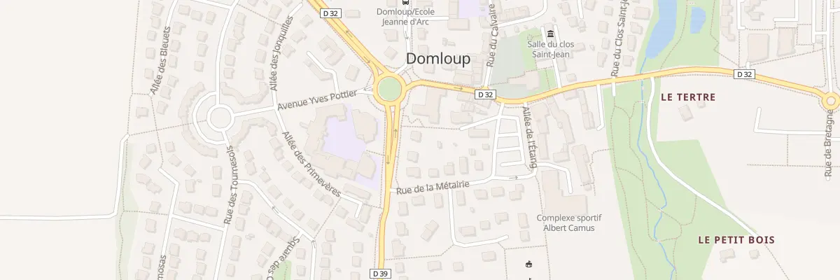Plan du 3 Av Charles de Gaulle à Domloup