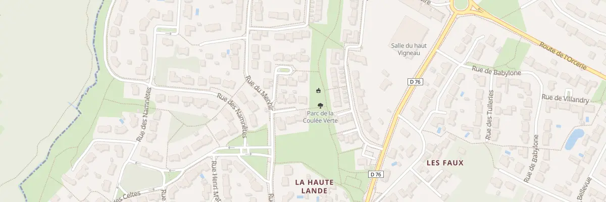 Plan du 8 Rue de Vendée aux Sorinières