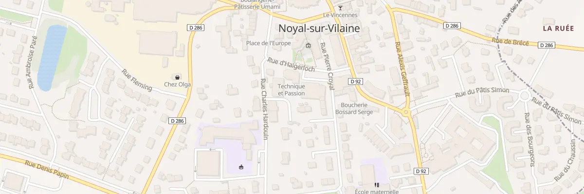 Plan du 3B Rue Charles Hardouin à La Bouëxière