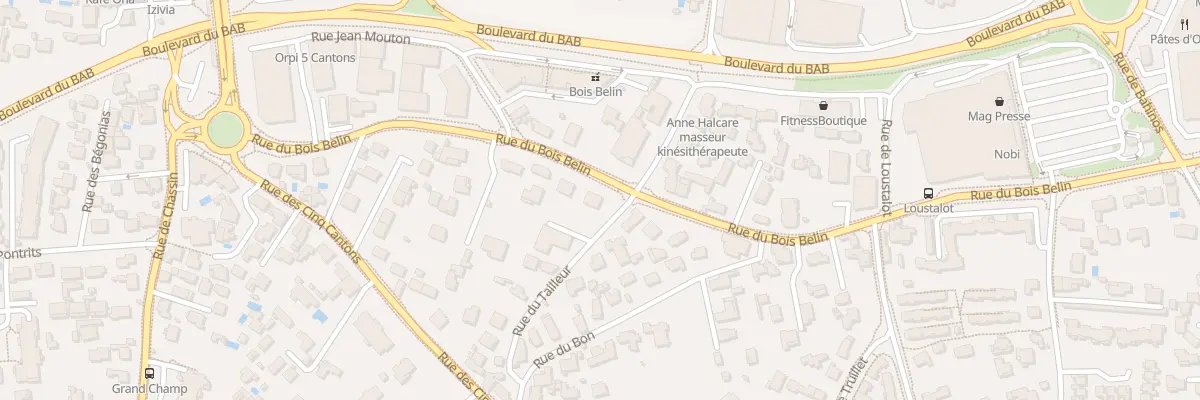 Plan du 17 Rue du Tailleur à Anglet
