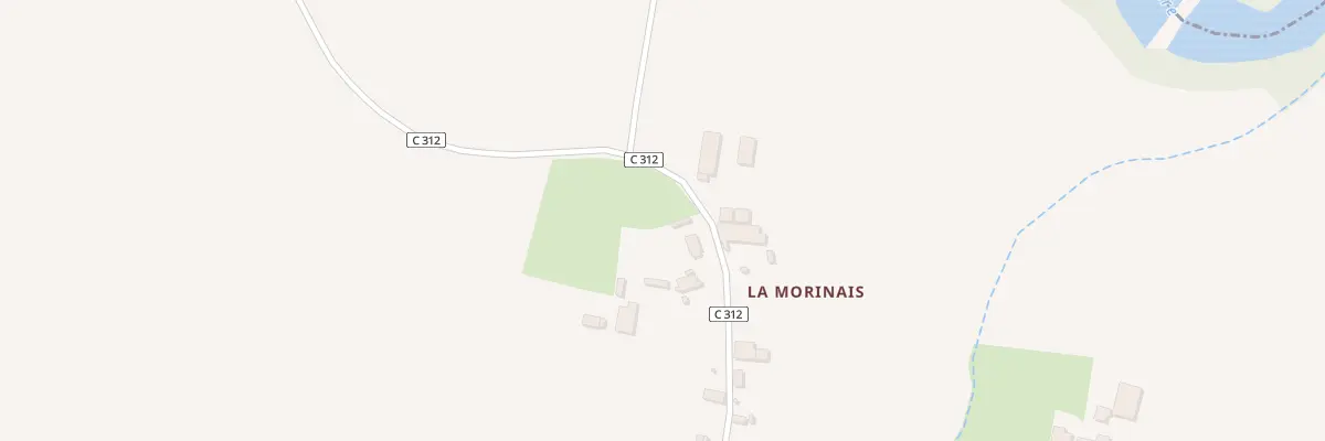 Plan du 2 La Morinais à Tresbœuf
