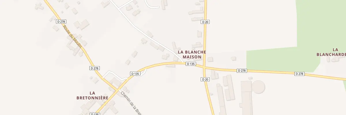 Plan du 18 Rte de la Bretonniere à Bricqueville-sur-Mer