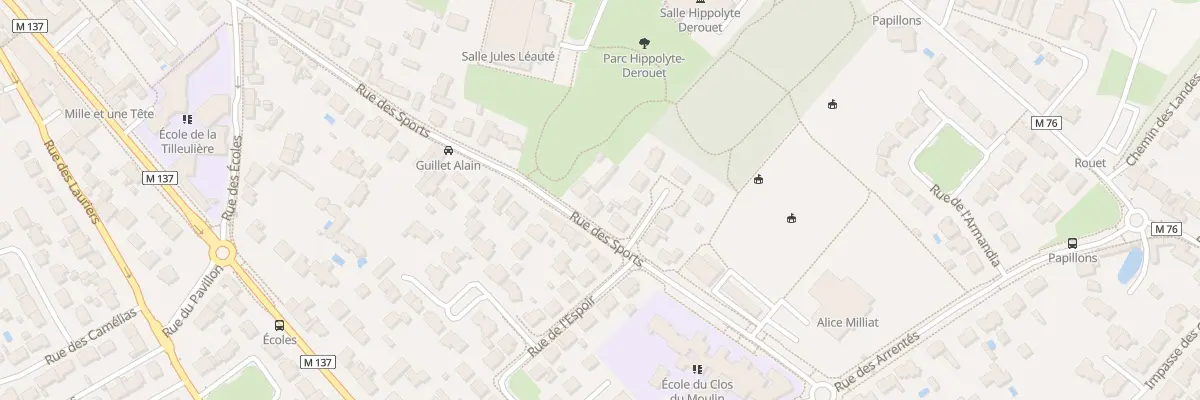 Plan du 49 Rue des Sports aux Sorinières
