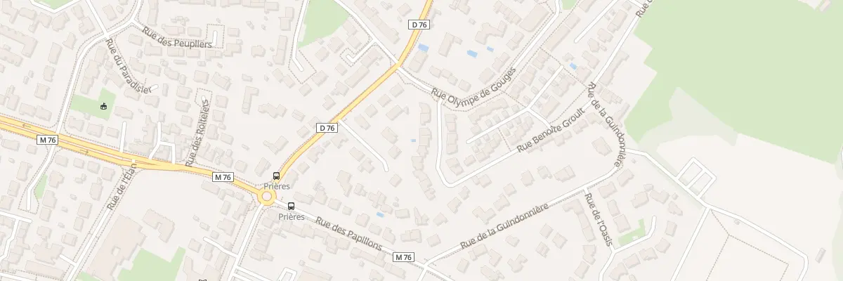 Plan du 10 Rue Benoîte Groult aux Sorinières