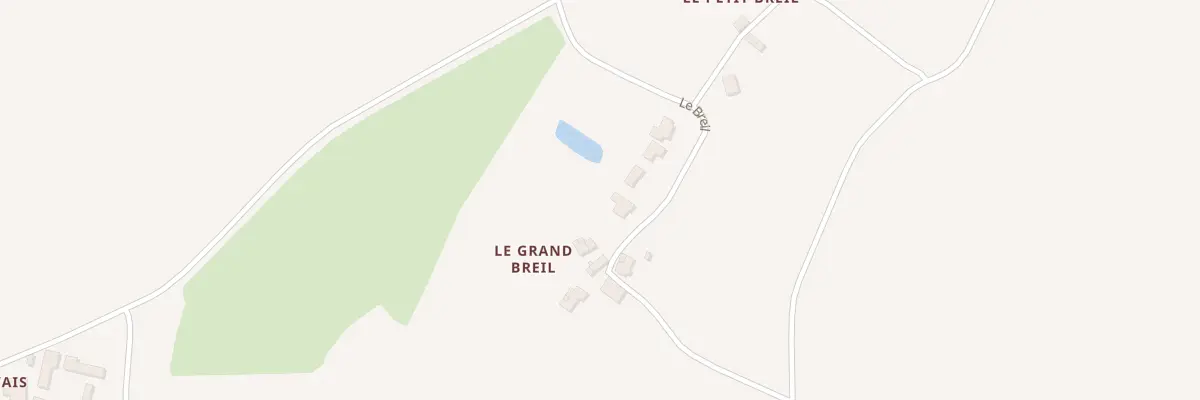 Plan du 6 Le Breil à Saint-Colomban