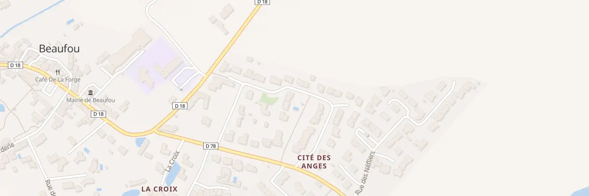 Plan du 11 Rue des genêts à Beaufou
