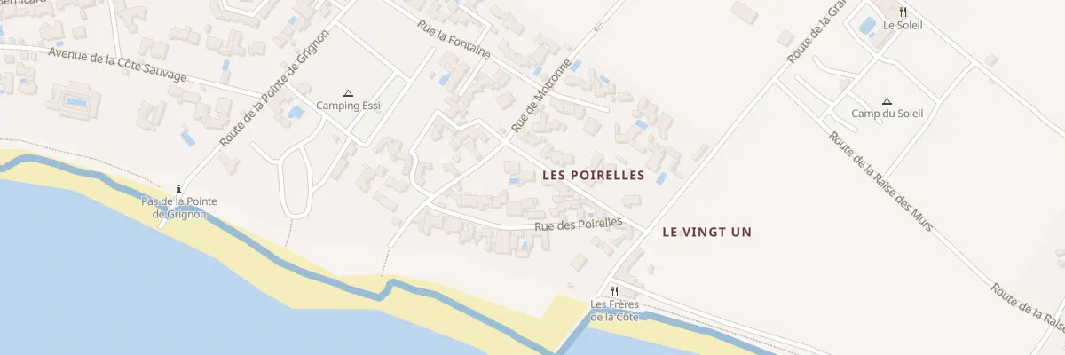 Plan du 7 All des Cupressus à Ars-en-Ré