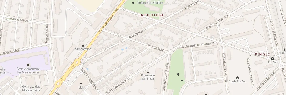 Plan du 31 Rue de Metz à Nantes