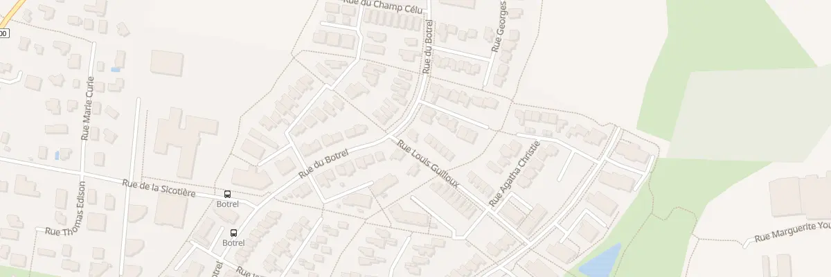 Plan du 52 Rue du Botrel à Acigné